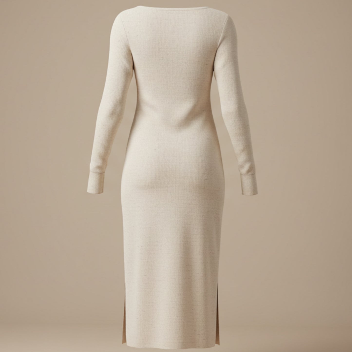 The Serene Knit Lounge Dress