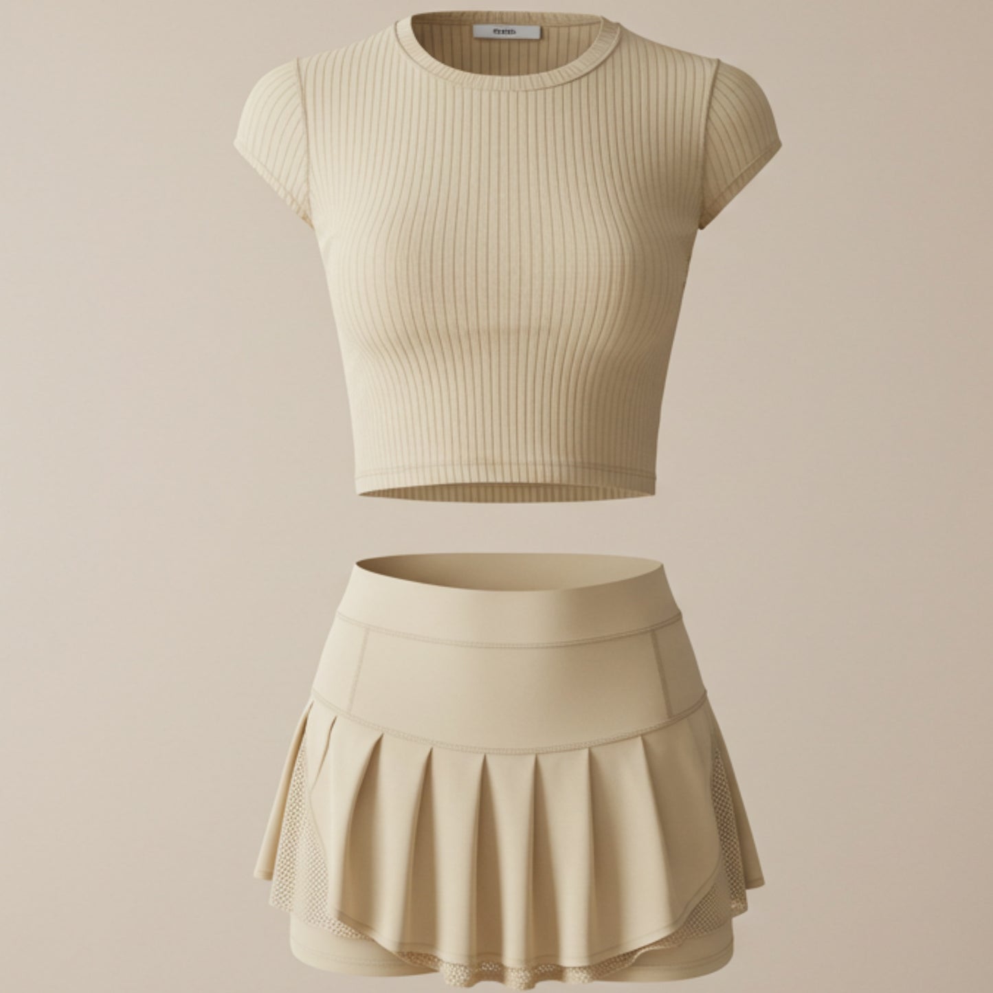 The Tempo Pleat Skort Set