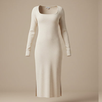 The Serene Knit Lounge Dress