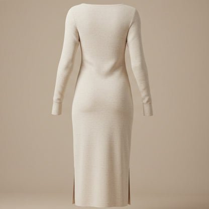 The Serene Knit Lounge Dress